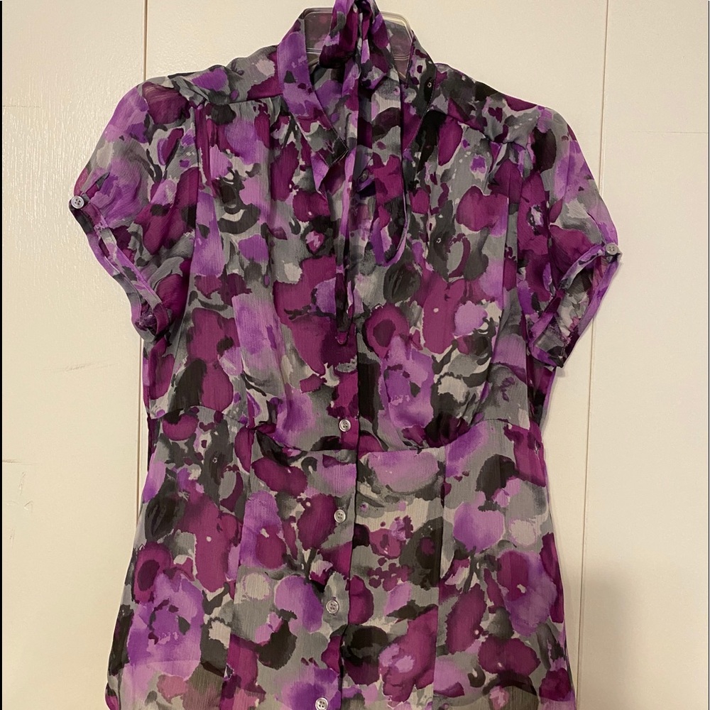 AB Studio Patterned Blouse